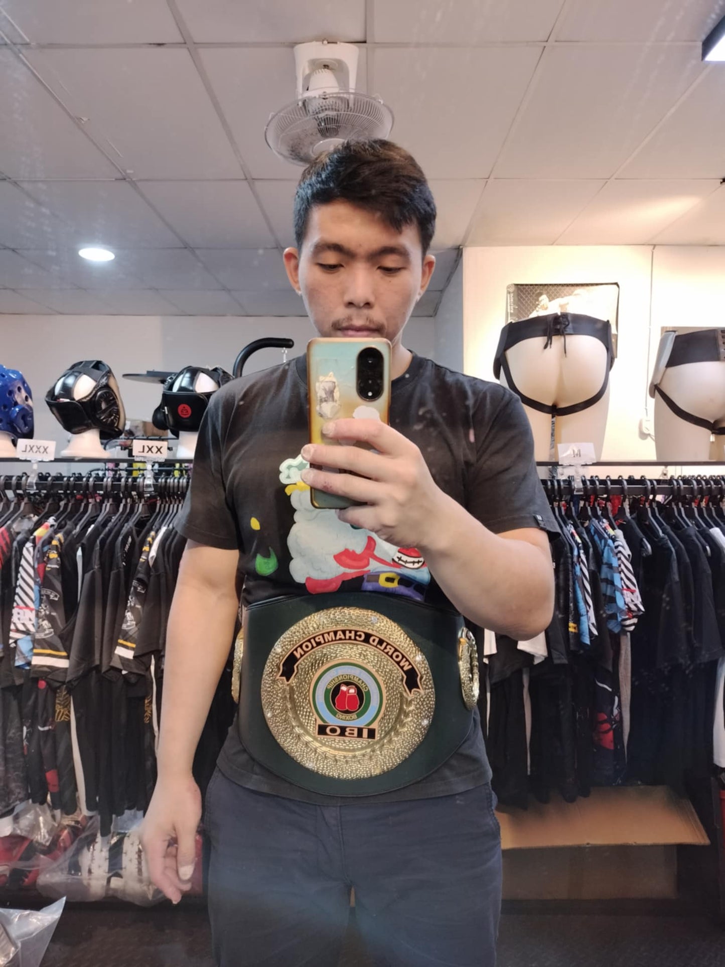 IBO Championship Belt 1:1 Replica