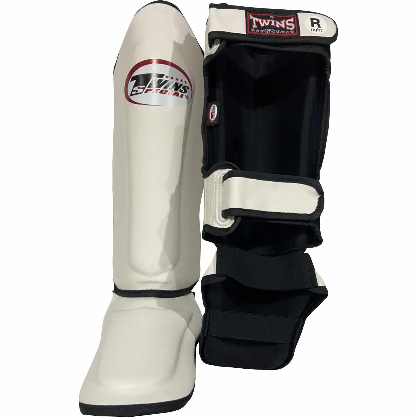 Twins Special Synthetic Leather Shin Guard SGS10 White – Josh