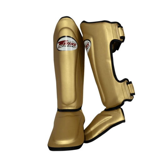 "Twins Special" Synthetic Leather Shin Guard SGS10 Gold